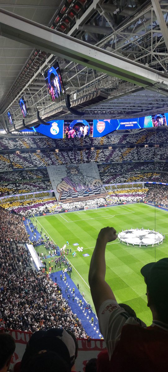 Madrid away a night we will never forget 🔴⚪️ #afc