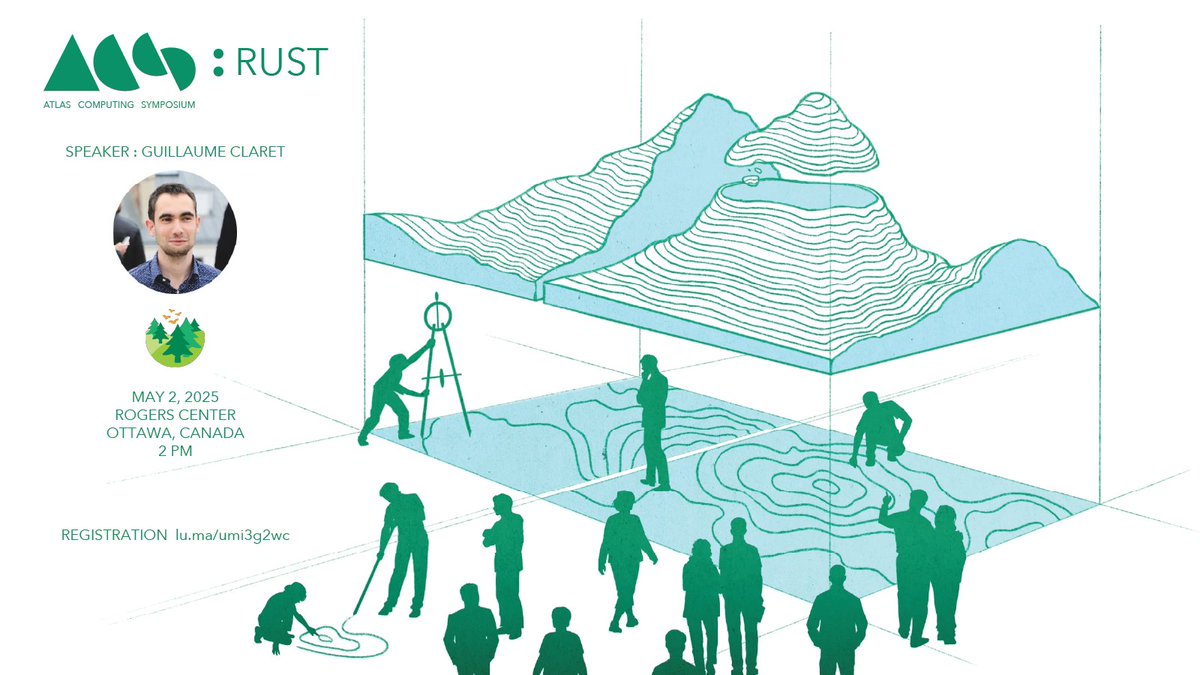 Atlas Computing Symposium : Rust (Friday, May 2, 2025 - Ottawa, Canada) lu.ma/umi3g2wc 

Speaker highlight: <a href="/guillaumeclaret/">Guillaume Claret 🐻‍❄️</a> is a security researcher and the founder of <a href="/FormalLand/">Formal Land 🌲</a>, a company specializing in the application of formal methods to critical code. #rustlang