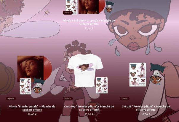 𝗖𝗔𝗡𝗗𝗜𝗖𝗘 𝗦𝗧𝗢𝗥𝗘 | 

#Candice 
#PremierPétale 

Et c’est une RUPTURE DE STOCK ! 

Alors les #candies Vous avez acheté quoi ? 👀

🔗 candice.store/?fbclid=PAZXh0…