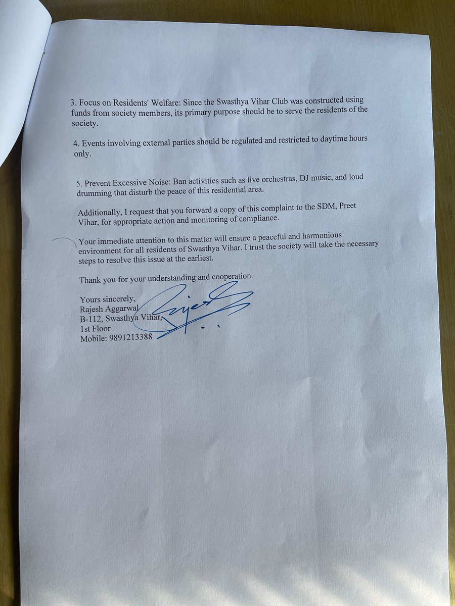 RajeshAggarwals's tweet photo. @DCPEastDelhi Dear Sir
@CPDelhi @LtGovDelhi @gupta_rekha please find attached receipts of letters submitted requesting for prompt action,
society has allocated ground meant for cultural activities for society residents, to TENT CATERERS for banqueting FOR OWN COMMERCIAL BENEFITS https://t.co/4CyowYGw3o