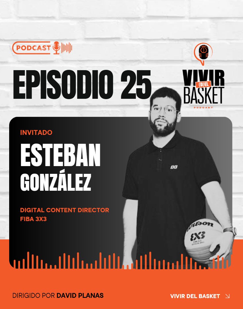EstebGlez's tweet photo. Me pasé por el podcast de @dpleins  para charlar de baloncesto 🏀, contenido digital, crecimiento de negocio y social media.

Gracias David por la invitación🙌

Si os interesa el deporte, el contenido o el negocio que hay detrás, dadle al play ⏯️ https://t.co/RotMDVyMYC https://t.co/IbtMXTup6F