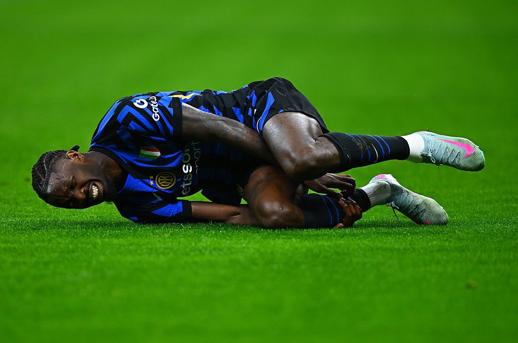 FabrizioRomano's tweet photo. 🚨🇫🇷 Inter striker Marcus Thuram has suffered a muscle injury as he’ll be assessed for the upcoming games. https://t.co/JkUxncdQzw