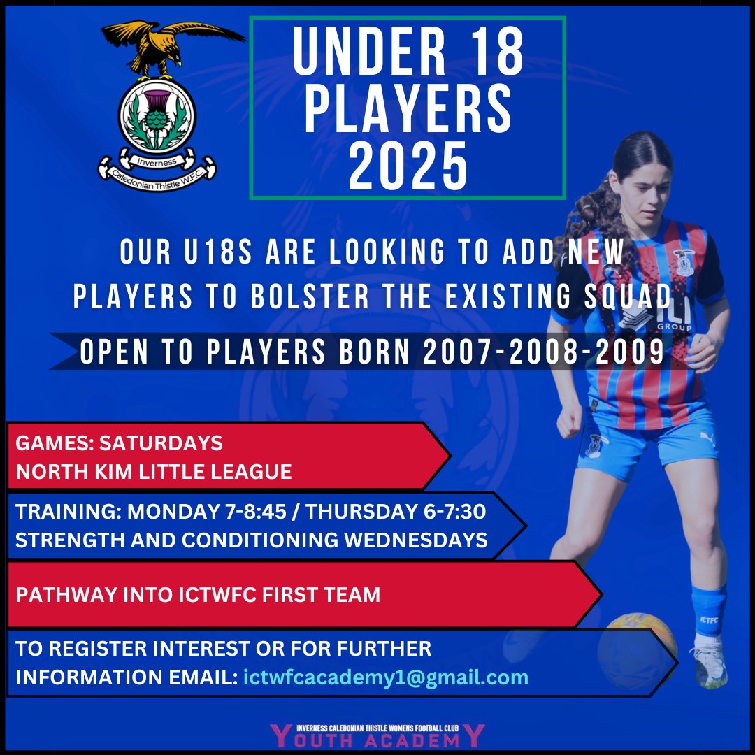 Our U18 team is eager to bolster their squad for the season. If you're interested in joining them, please feel free to send us a message!