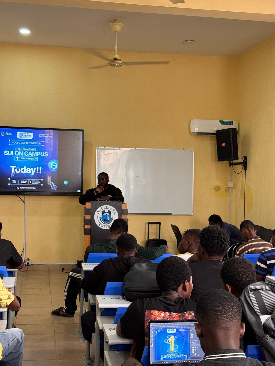 not_krane_'s tweet photo. I came, I learned, I connected. Shoutout to SUI on Campus for making today so meaningful.
#Sui #SuiNaija #SuionCampus #SOCSCUniport@suioncampus
@suifoundation
@suinetwork
@thompsonogoyi
@0x1if3
@panic_community
@suifamofficial
@anayophd
@mykeltyopev
@lois_choji
@breakforth1998 https://t.co/BtlkuoqnkT