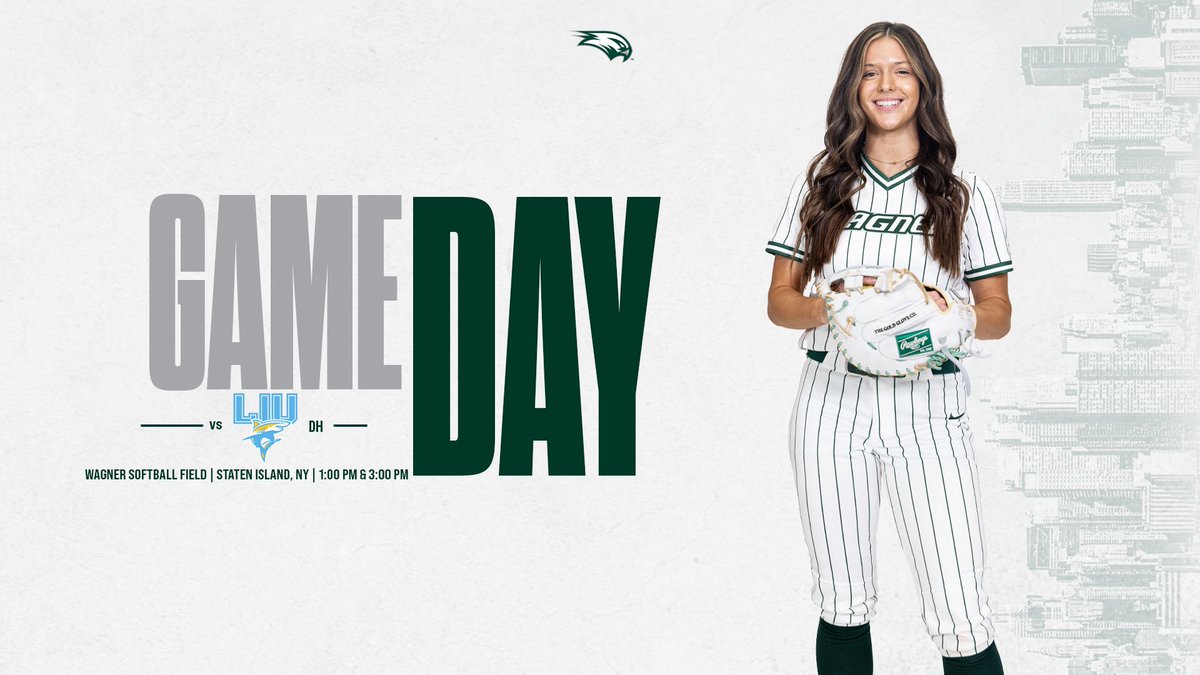 Conference Play‼️🥎

🆚 LIU
⏰ 1:00 PM &amp; 3:00 PM (DH)
📍 Staten Island, NY 
🏟️ Wagner Softball Field 
📺 NEC FRONT ROW ⏩ shorturl.at/kMXu2

#TakeFlight