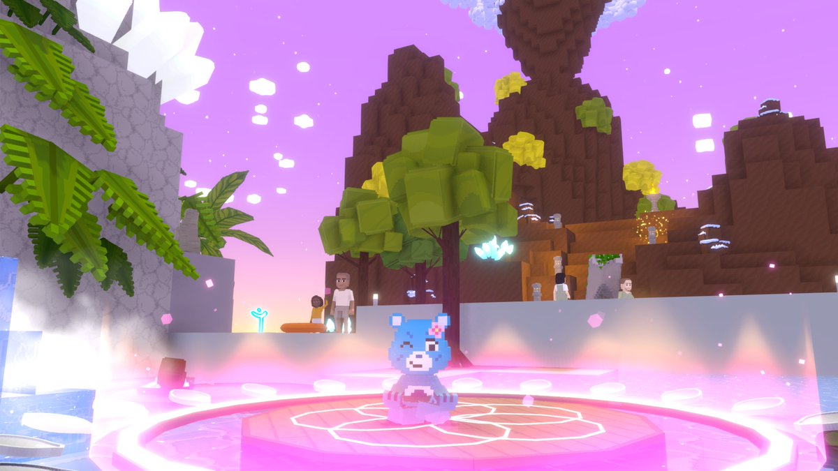 Free meditation classes in <a href="/TheSandboxGame/">The Sandbox</a> ✌ tsbga.me/TheSandbox #AlphaSeason5