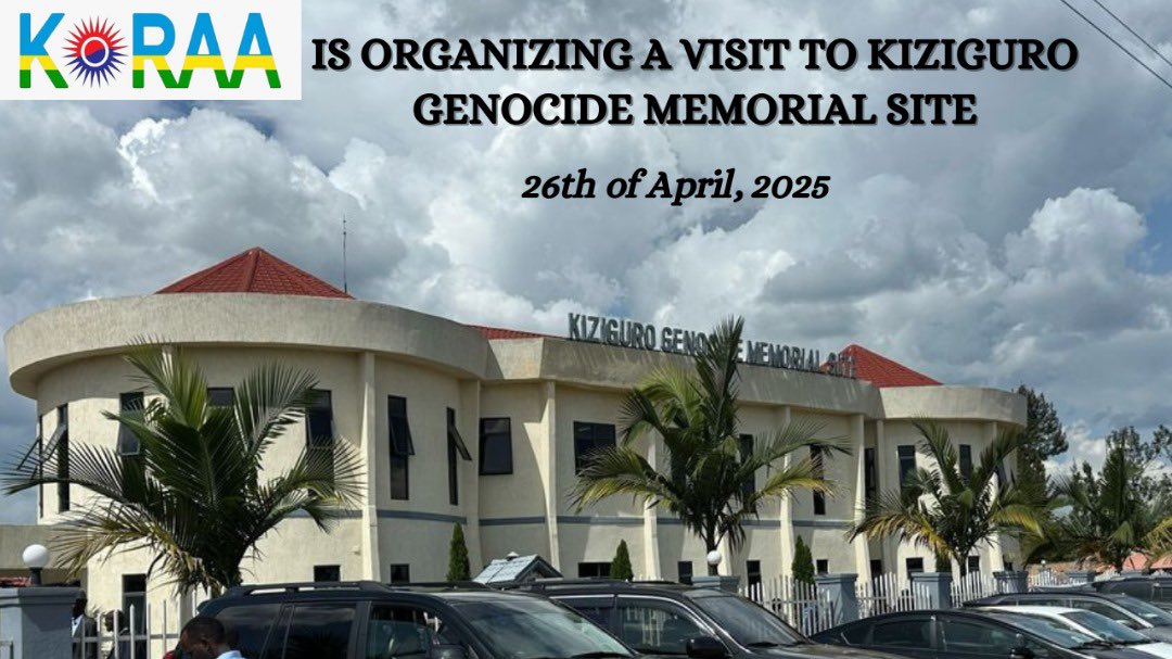 koraarwanda's tweet photo. #Kwibuka31 
Koica Rwanda Alumni Association @koraarwanda members, in partnership with @KOICA_Rwanda will visit Kiziguro Genocide Memorial Site in @GatsiboDistrict on Saturday the 26th of April, 2025. @Ibuka_Rwanda @RwandaKorea https://t.co/1rtuLiEsxe