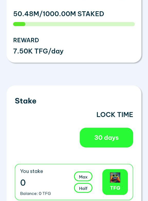 ToxiFrogonsol's tweet photo. Staking attracts people. More and more people want long-term solutions, and that's what we're going to give you.  $TFG
That's it #Toxyfrog 
🔥🔥🔥🚀🚀🚀 https://t.co/fWVsrZwtsE