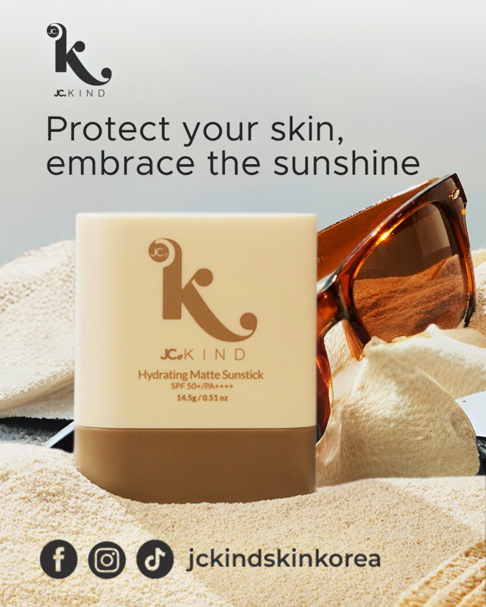 Riela4JC's tweet photo. JC KING HYDRATING MATTE SUNSTICK
SHOP LINK: https://t.co/rZGWz0XOMe

The Kind Matte Sunstick offers a matte, non-greasy finish, ideal for oily or combination skin, controlling excess oil and preventing shine. Its sunstick format allows for mess-free, on-the-go application. https://t.co/woaTzldv44