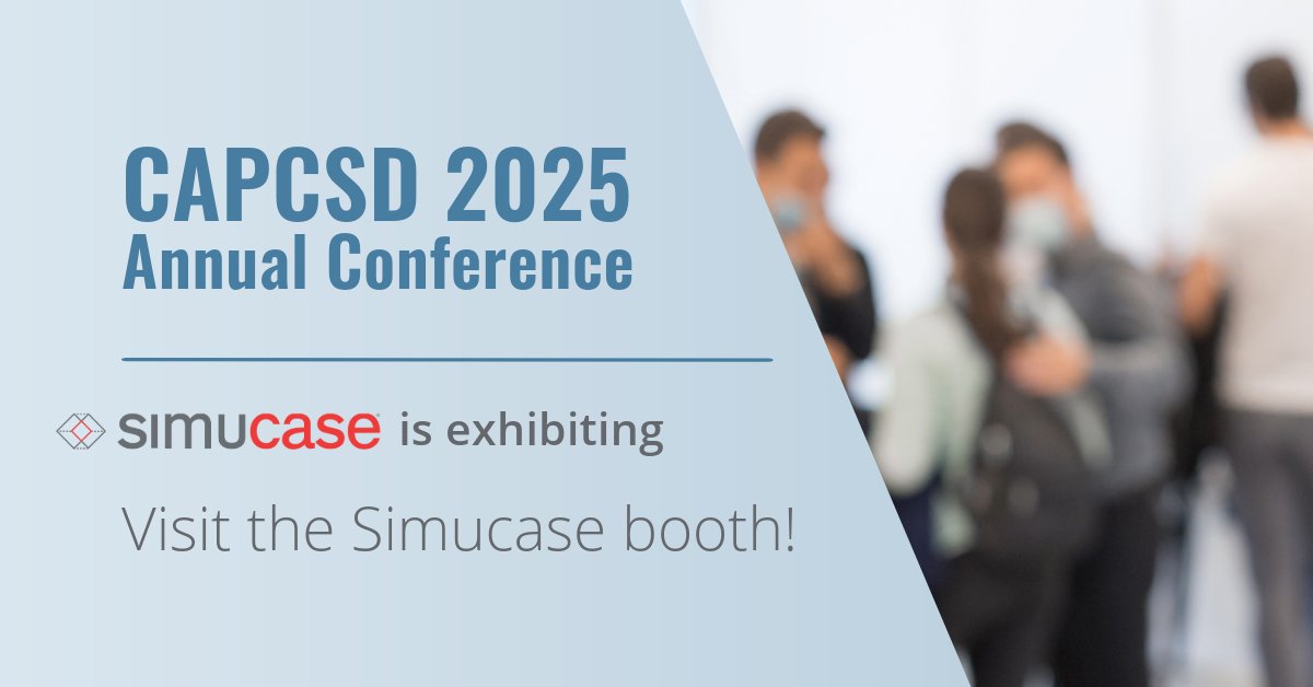 Simucase (@simucase) on Twitter photo Attending the <a href="/Capcsd_official/">CAPCSD_official</a> Annual Conference in Atlanta? Stop by our booth #5 to learn how Simucase can help your students build competencies and confidence! Attending the <a href="/Capcsd_official/">CAPCSD_official</a> Annual Conference in Atlanta? Stop by our booth #5 to learn how Simucase can help your students build competencies and confidence!
