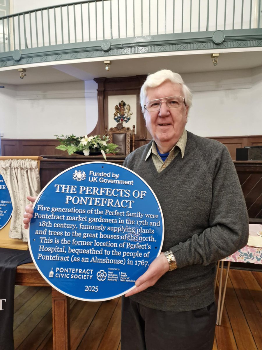 PontefractCivic's tweet image. #WorldHeritageDay #blueplaques

Limited availability of Blue Plaque Guide leaflets Pontefract Museum &amp;amp; Library; the new plaques added with a reprint and redesigned guide this year.

There's an online version, yet to be updated which has just been reposted on our page.