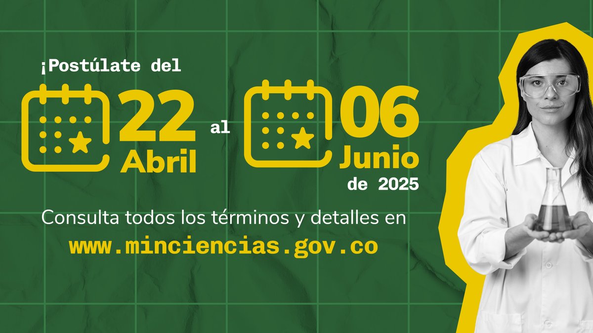 ¿Te imaginas estudiar o hacer investigación en Europa? 👩‍🔬

Prepárate para ser parte de la Convocatoria Movilidad Académica con Europa 2025.

🤓 Conoce el objetivo, las líneas temáticas, las modalidades y todos los detalles que te abrirán las puertas a una experiencia única.