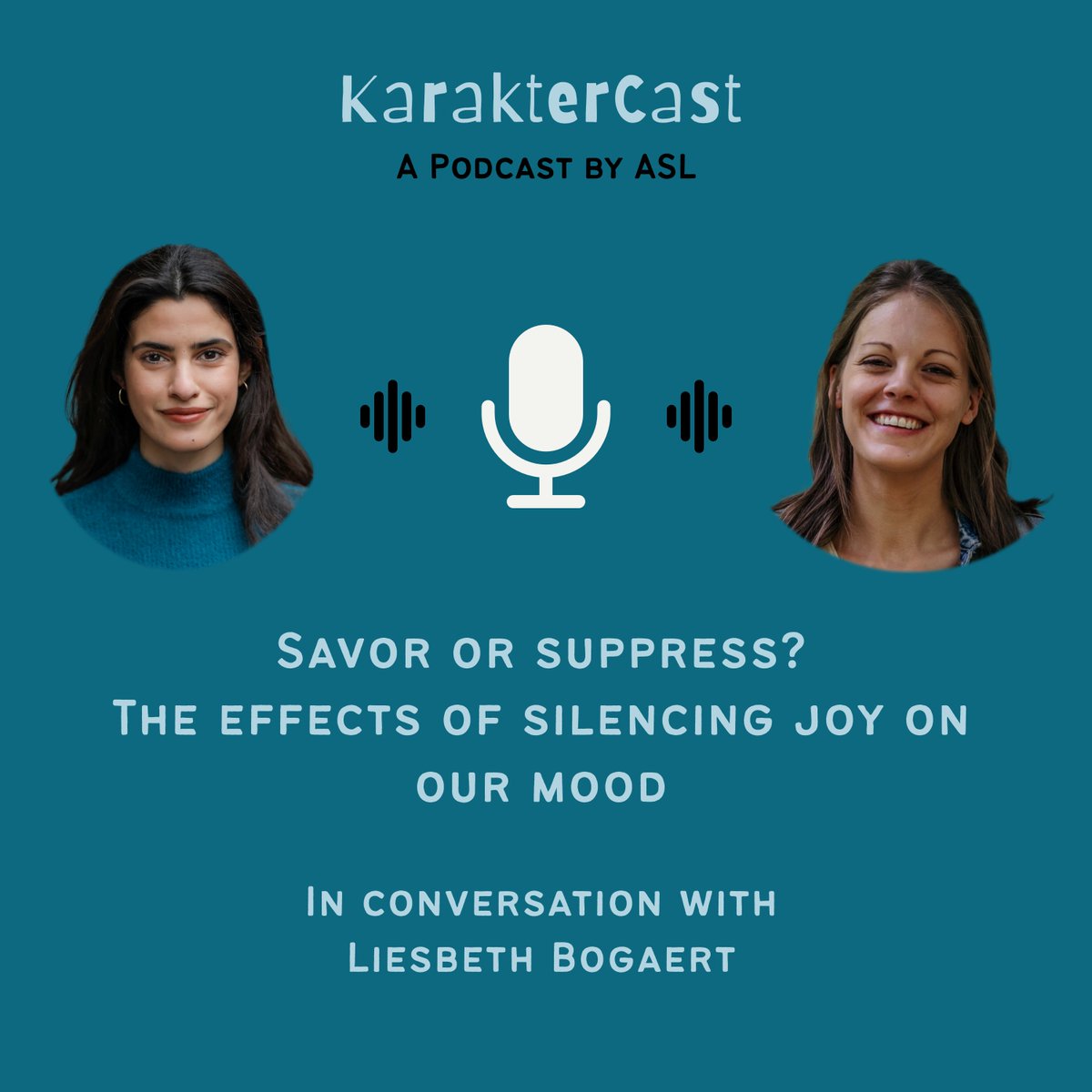 ASL - Academische Stichting Leuven (@asleuven) on Twitter photo This friday on #KarakterCast, <a href="/BDalile/">Boushra Dalile, PhD</a>
goes in conversation with <a href="/liesbethbgrt/">Liesbeth Bogaert</a> from <a href="/CLEPLeuven/">KU Leuven CLEP</a> <a href="/KU_Leuven/">KU Leuven</a> as they discuss her latest work on #positiveaffect dysregulation, #dampening, and #mood.
Have a listen on our website: academischestichtingleuven.be/karaktercast This friday on #KarakterCast, <a href="/BDalile/">Boushra Dalile, PhD</a>
goes in conversation with <a href="/liesbethbgrt/">Liesbeth Bogaert</a> from <a href="/CLEPLeuven/">KU Leuven CLEP</a> <a href="/KU_Leuven/">KU Leuven</a> as they discuss her latest work on #positiveaffect dysregulation, #dampening, and #mood.
Have a listen on our website: academischestichtingleuven.be/karaktercast