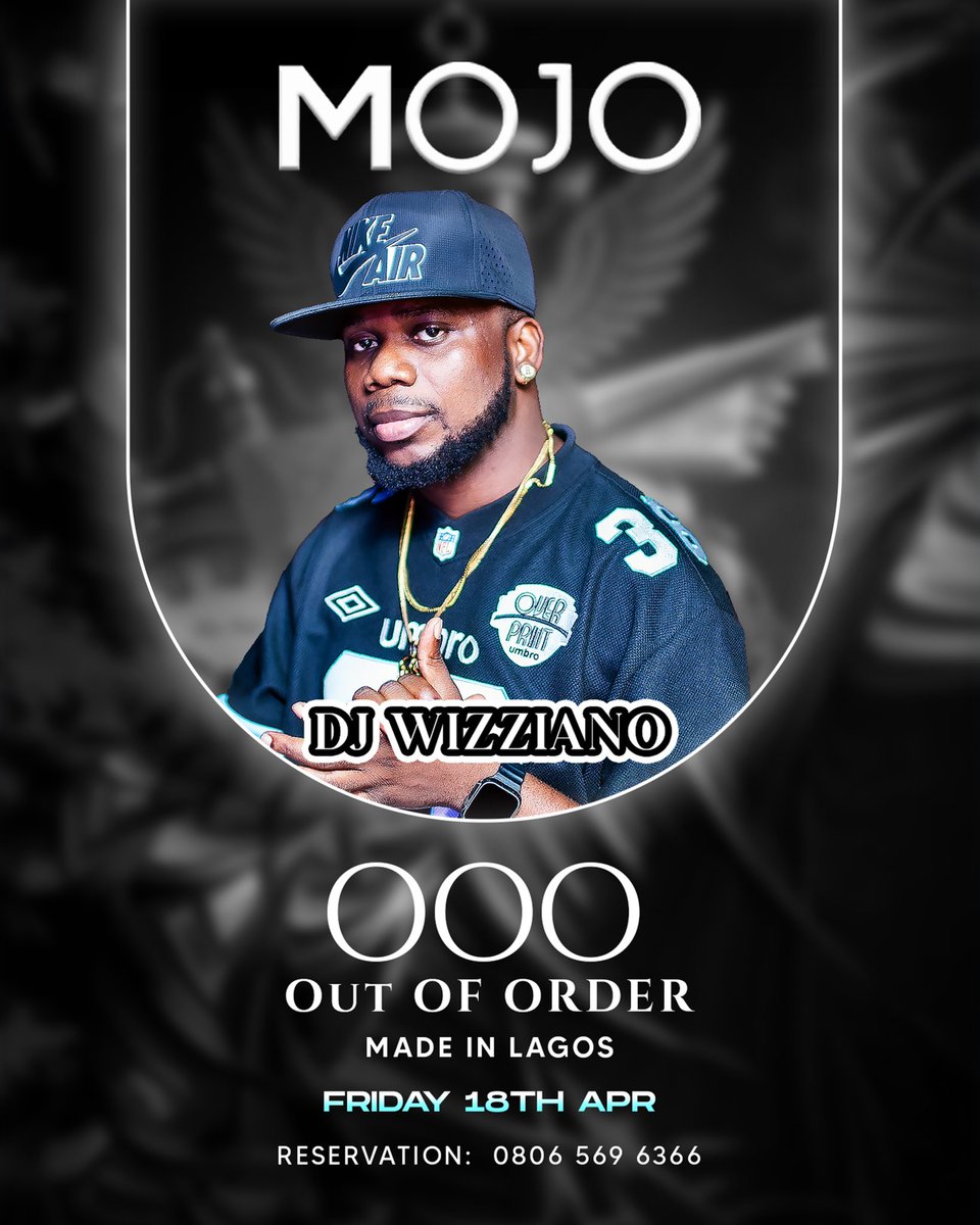 mojobythegrid's tweet photo. OUT OF ORDER! Made in Lagos. 💯💸

Lagos, are you ready??? Party tonight with us and let’s show you how we party— the Mojo way! 💃🕺

RESERVATIONS ARE OPEN 📩

📞 +2348024162404 or +2348060418505
📍 5, Thomas Ajufo street, Opebi, Ikeja Lagos.

#MojoExperience #Nightlife #Lagos https://t.co/X1oJW1ruYj