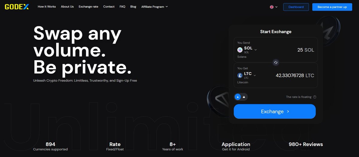 OniiEth's tweet photo. Been using @Godex_io lately. No signups, no KYC, and it lets you swap across chains effortlessly.  Also, nearly 900 coins.. WILD🤝 https://t.co/75S1rlShDM