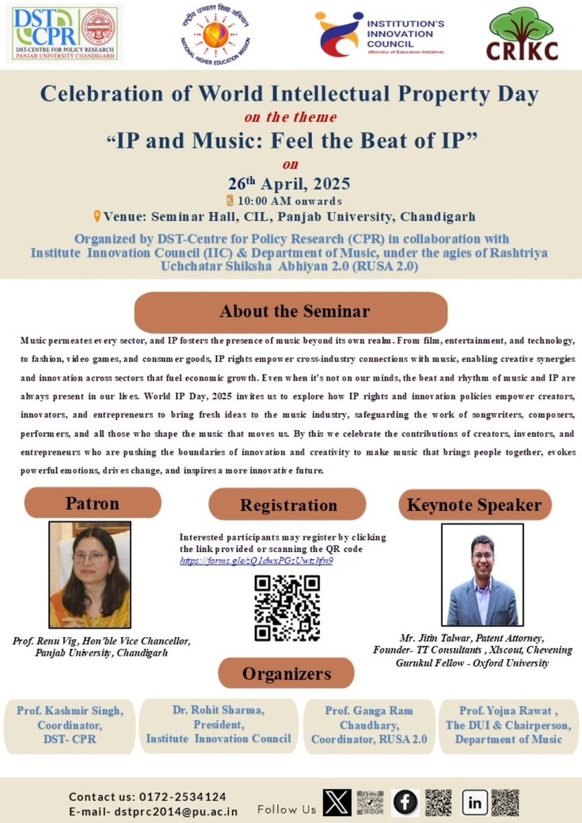 Centre for Policy Research Panjab University tweet media