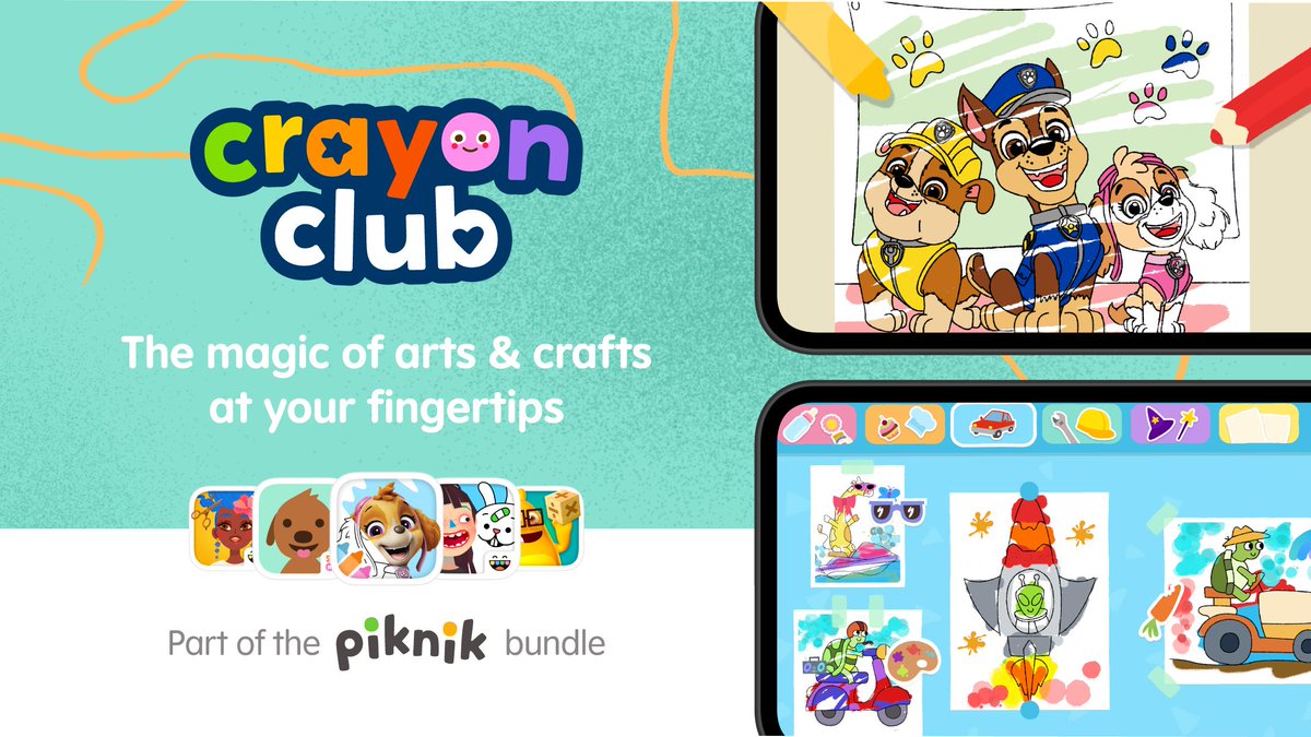 Merhaba,

Son bir yıldır üzerinde çalıştığımız CrayonClub sonunda yayında! 🎉

Deneyimlerinizi, ⭐️ puanlarınızı ve yorumlarınızı bekliyoruz. Destekleriniz için şimdiden çok teşekkürler! 

👉 App Store: apps.apple.com/us/app/crayon-…
👉 Play Store: play.google.com/store/apps/det…