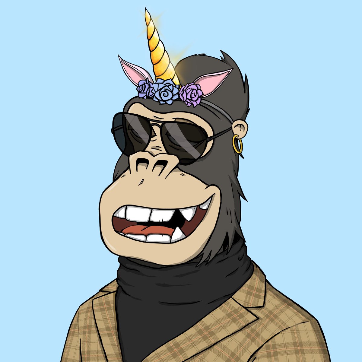 DanyalLord's tweet image. It’s Flex Friday once again &amp;amp; time for the true Kong’s to shine 💪🏼.
This week I’m going with a recent addition 🦄🦍…
Have a fantastic weekend &amp;amp; remember…
Stay Chilled 😎 
#flexfriday @ChilledKongs @EpochLabz