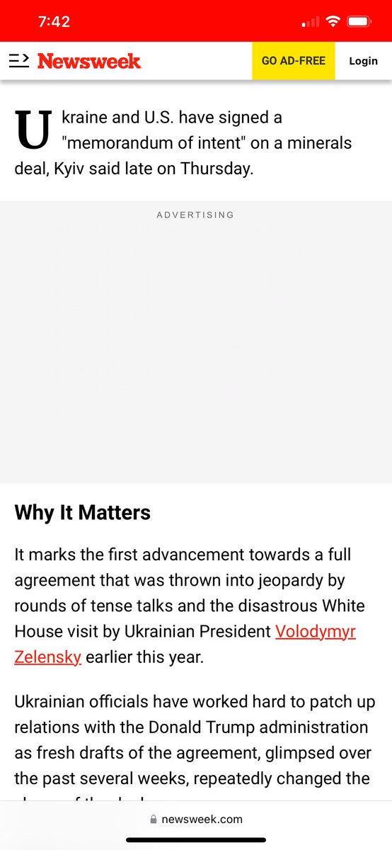 If Russia-Ukraine was a real war… this wouldn’t be happening first.

Ukraine signing ORIGINAL Minerals Deal = Capitulation.

This is the ORIGINAL Deal President Trump presented to “Zelenskyy” where the Liberals acted stir crazy, their normal, thinking their wee little man “stood