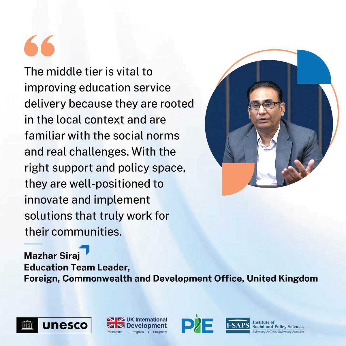 IIEP_UNESCO's tweet photo. Wrapping up our Consultative Workshop on Reimagining District Education Leadership🇵🇰 with powerful insights on empowering the #MiddleTier, the bridge between policy and practice, driving change through data and community connection💡

#MiddleTierMatters #EducationInAction https://t.co/QdLP2RNcI6