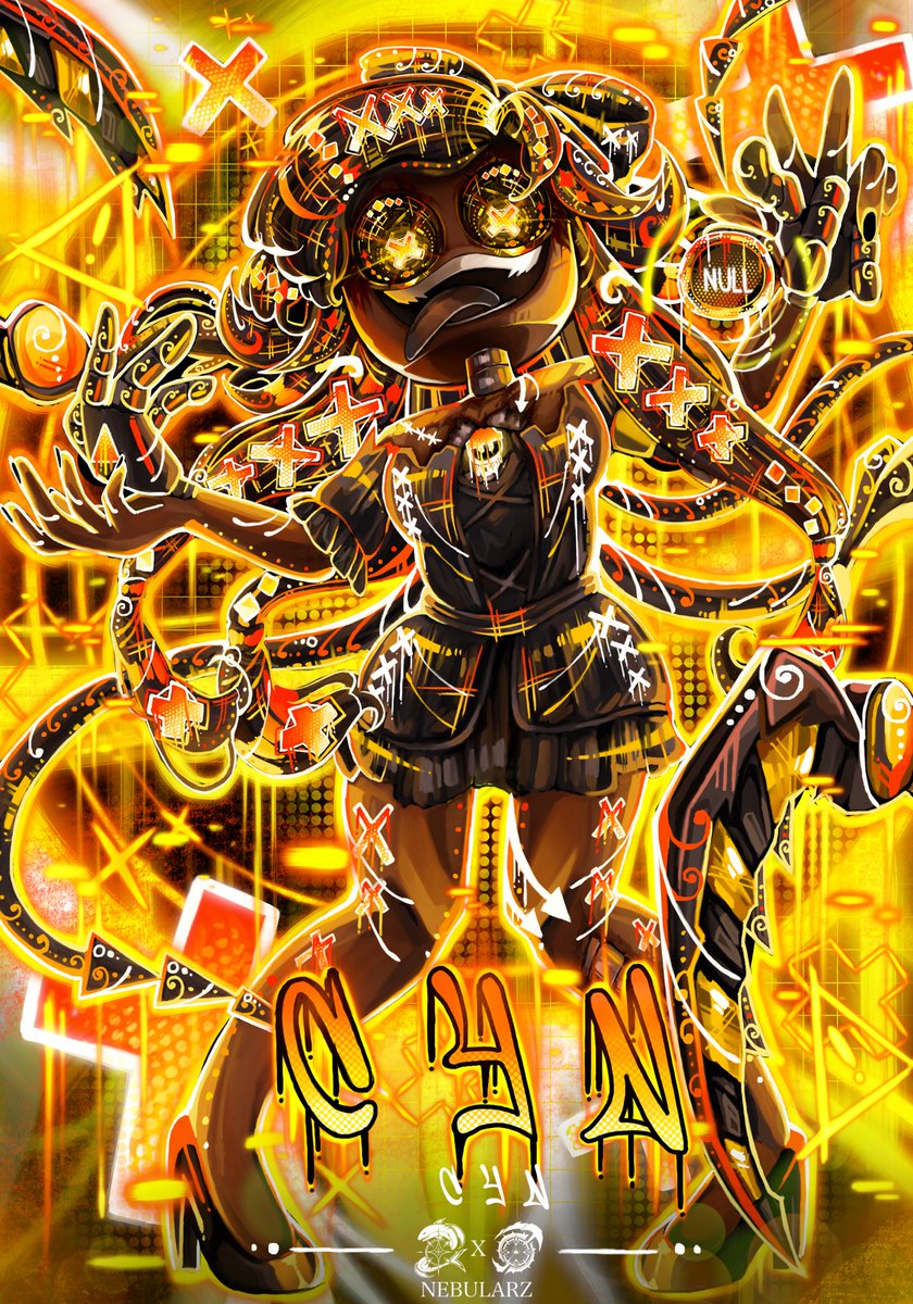 ———💛⚠️𒉽᭄𖥂 𝙲𝚈𝙽 𖥂𒉽᭄ ⚠️💛———
            …⚜️ 𝙵𝚛𝚘𝚖 𝙼𝚞𝚛𝚍𝚎𝚛 𝙳𝚛𝚘𝚗𝚎𝚜 ⚜️…
 
              —𒉽᭄𖥂 ⚠️ 𝙽𝚄𝙻𝙻 ⚠️𖥂𒉽᭄—

                   ⚜️𝙰𝚛𝚝 𝚋𝚢 𝙽𝚎𝚋𝚞𝚕𝚊𝚛𝚉⚜️

#murdedronesfanart 
#cynmurderdrones 
#cyn
#murdedrones 
#cynmurderdronesfanart