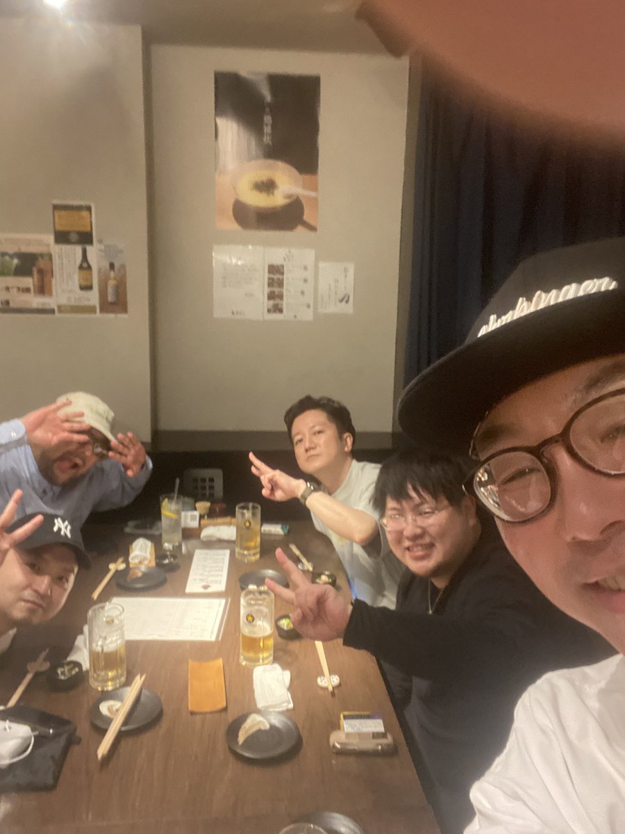 前飲み②
1DJ +4MC
石君は見切れました！
#ETC02