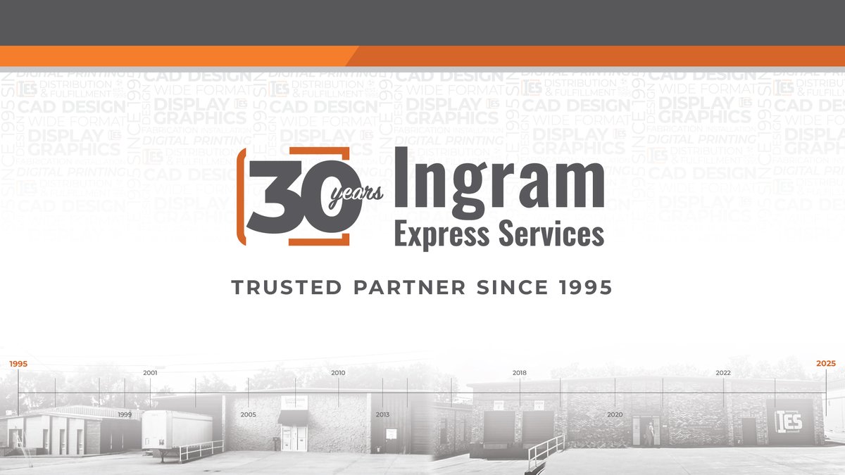 IngramExpress's tweet photo. What started out as a small family business endeavor in 1995, has grown into more than imaginable. In 2025 we are celebrating 30 years in business! It comes with a tremendous amount of gratitude to you all! Join us all year as we share stories, photos, &amp; memories from the past. https://t.co/n1pVEX0Jy3