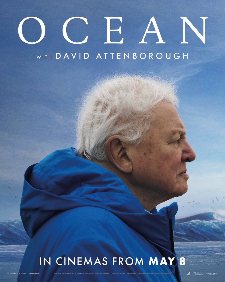 The ocean has a story to tell – Sir David Attenborough brings it to life in the feature-length documentary OCEAN, in cinemas May 8 🌊

#OceanFilm #DavidAttenborough #Ocean
