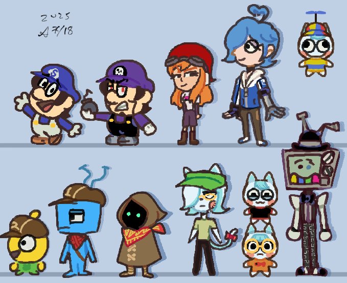 jYMylD9Rm84xxCX's tweet photo. Smg4 as cas von de pol art style 
#smg4fanart #SMG4 https://t.co/R6PwzKoQhI