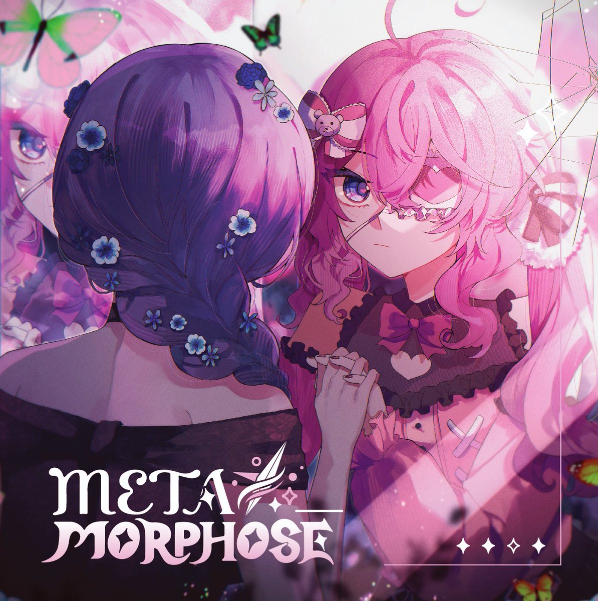"meta/morphose" available digitally NOW! ☆

HAPPY META/MORPHOSE DAYYY 🥺it took 2 years but we're finally HERE!!!! AAAAA thank you so much to everyone who made this happen ohhh my god!!!!!

GO STREAM IT NOWWWW !!! 💗💗💗 
🔗⬇️