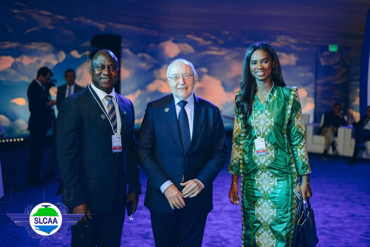 At the ICAO #FALC2025 in Doha, I proudly shared Sierra Leone’s progress in aviation facilitation—from a new international airport to strong national coordination with increased number of partners flying into SL. The future of aviation is now, and we are ready to lead with action