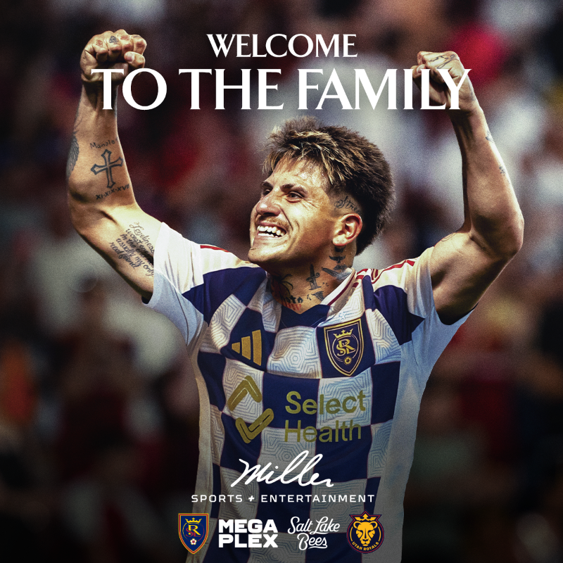 realsaltlake's tweet photo. The future of Claret &amp; Cobalt is in great hands

@millersportsent | @thelhmcompany | @MLS