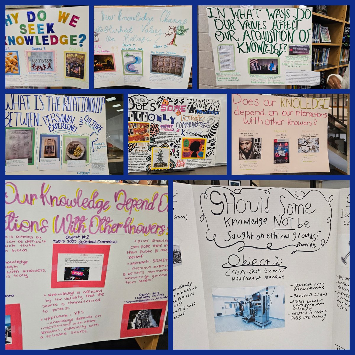 EricaFox_EdD's tweet photo. Thank you, @RiverwoodICS, for the invite to experience 11th grade @iborganization Theory of Knowledge Exhibition presentations. I ❤️ learning about the theories students explored this year and how they've expanded their perspectives about the world around them. #IBinAction https://t.co/MeMKvCJnO9