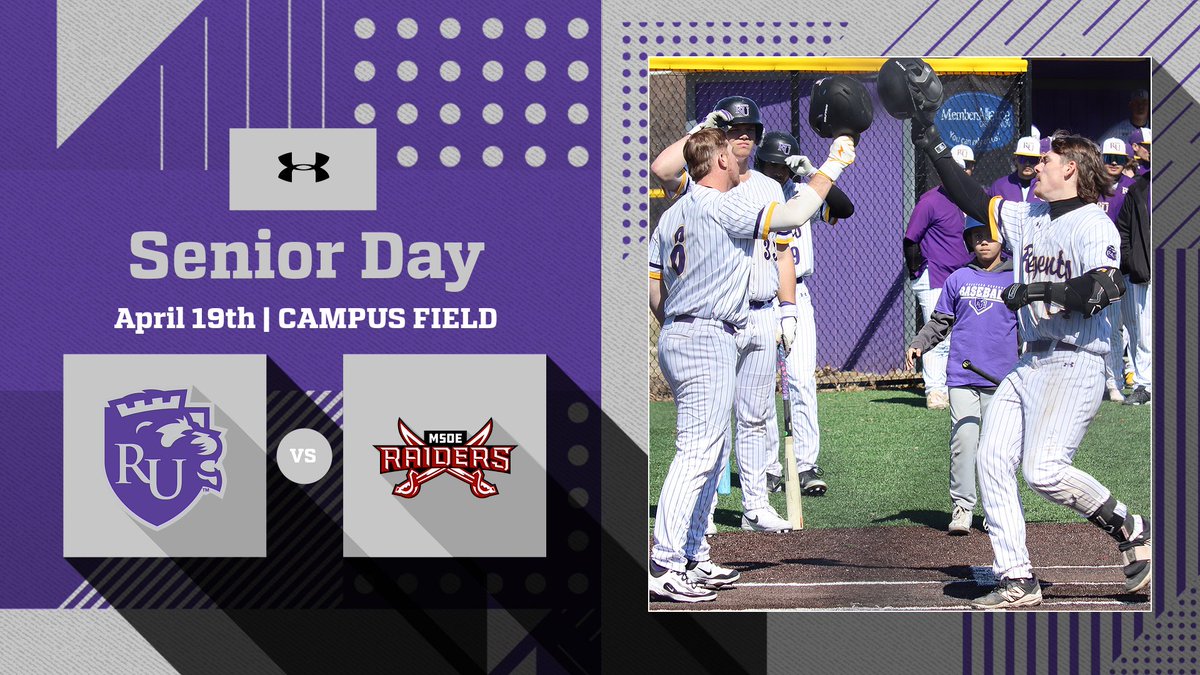 Come out and support Regents Baseball on Senior Day tomorrow, April 19th as we play NACC leader MSOE! Senior festivities will start at 11:30am followed by a double header!