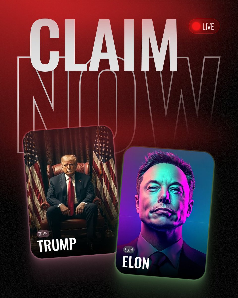 favrr_market's tweet image. The showdown is over. The claim is LIVE!

You picked your fighter... now it’s time to own the moment.

Trump and Elon FAVEs are claimable now!

Here&apos;s what to do next:
✅ Claim your Trump or Elon FAVE now
✅ Trade them on the Exchange
✅ Stack your fandom like a pro investor

And…