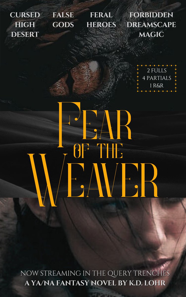 A huntress with the forbidden ability to manipulate dreamscapes must ally with a fabled beast to survive persecution, and change the faith, by taking aim at the deities themselves.

#PosterPitQ #F #YA #NA