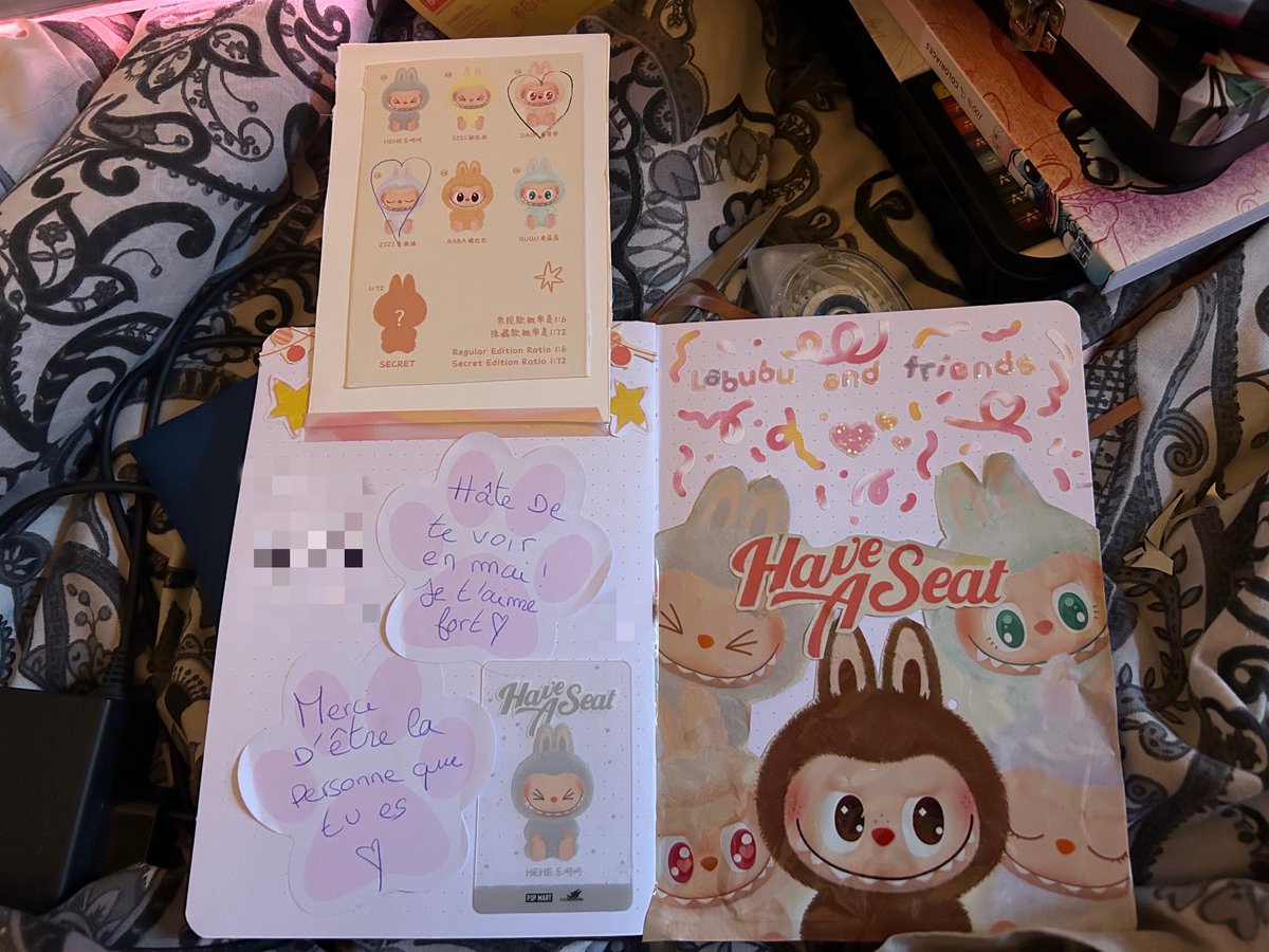 minininon's tweet photo. #nononjournal j’ai utilisé la boite et les petits mots de Léa <3333 https://t.co/dUppUa7UTF