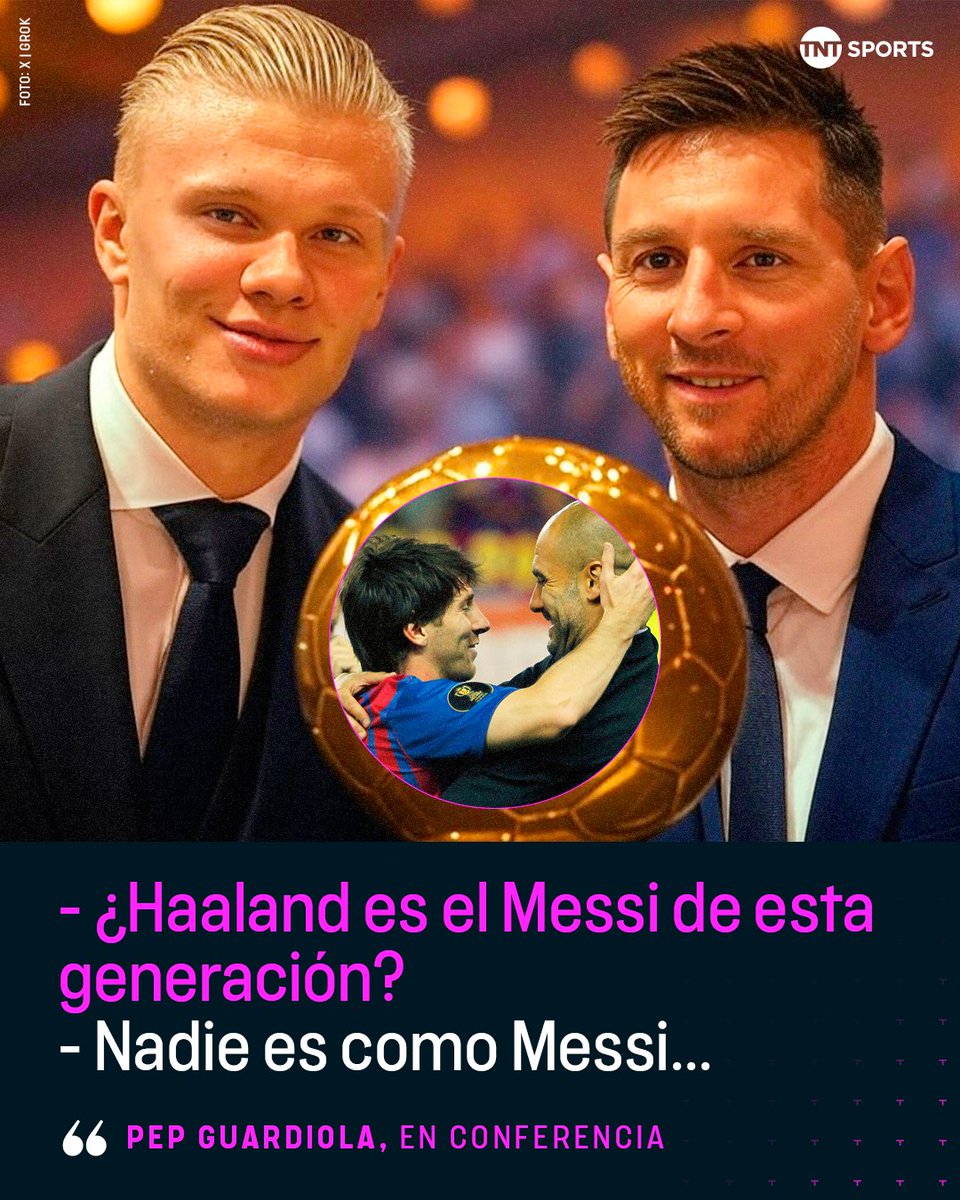 🔝👔 "LE HIZO DAÑO AL FÚTBOL"

Lionel Messi recordó a Pep Guardiola en su etapa en Barcelona. Sin dudas, el respeto y la admiración es mutua 👏 

🗣️ "Éramos un equipo especial… ese mediocampo: Xavi, Busi, Iniesta; todo era perfecto entre jugadores y DT".