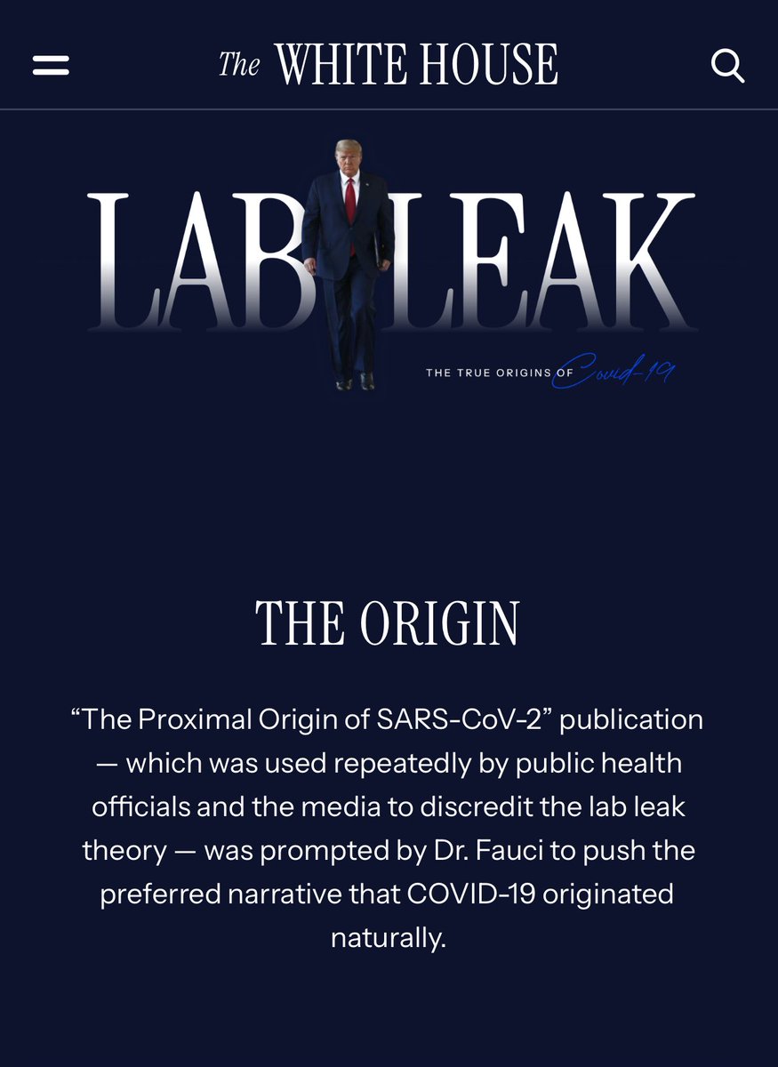 jimmy_dore's tweet photo. The White House just updated https://t.co/nQRFK7oYnd & accuses Fauci of lying & covering up the origin of Covid-19 virus & making up anti-science policies like social distancing, lockdowns, masks etc. 

Of course people “doing their own research” knew all this 4 years ago, which is why we were censored, smeared & slandered. 

The completely corrupt corporate media was also responsible & on the forefront of lying, pushing fake science & slandering the doctors/scientists/journalists who were telling the truth & exposing the lies. 

The thing that still blows my mind the most is that people who do independent news shows, many of whom I know personally, completely went along with the lies, defended Big Pharma & Government lies, cowardly refused to use their critical thinking skills, and STILL are gutless cowards afraid to  cover the biggest story of their lives. 

They pushed the lies & the slander of people like Joe Rogan, Dr Malone, RFK jr., and me with zeal & zero shame, and will never atone or apologize. 

I for one will never forget, and will continue to call for accountability & prosecutions. I hope you do too.