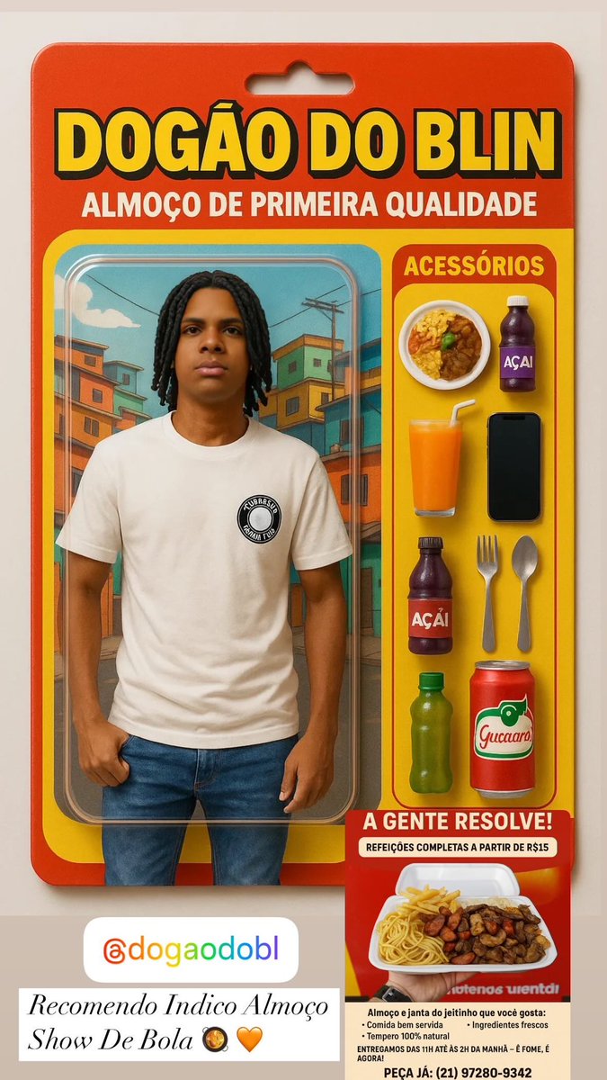 PedroVitore's tweet image. #Já Vem fazer seu boneco Top no chat gpt galera do Rio de Janeiro #favela