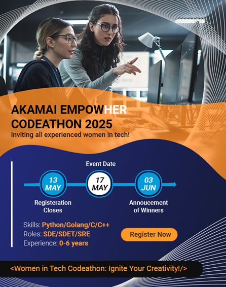 FRYTRIXTER's tweet photo. We’re back! Join us for the second edition of EmpowHER, @Akamai’s virtual hackathon,🏆 It’s your chance to take on real-world coding challenges and showcase your skills. Think you’ve got what it takes? We’d love to see you there. https://t.co/lNjx1agmgp https://t.co/KN03fm3wvb