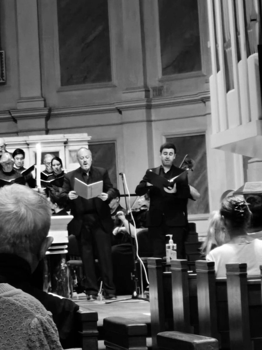 nickdinopoulos's tweet photo. Mid-Haydn tonight with tenor Chris Watson. Astonishing piece that Stabat Mater is. https://t.co/mO3VkJRl77
