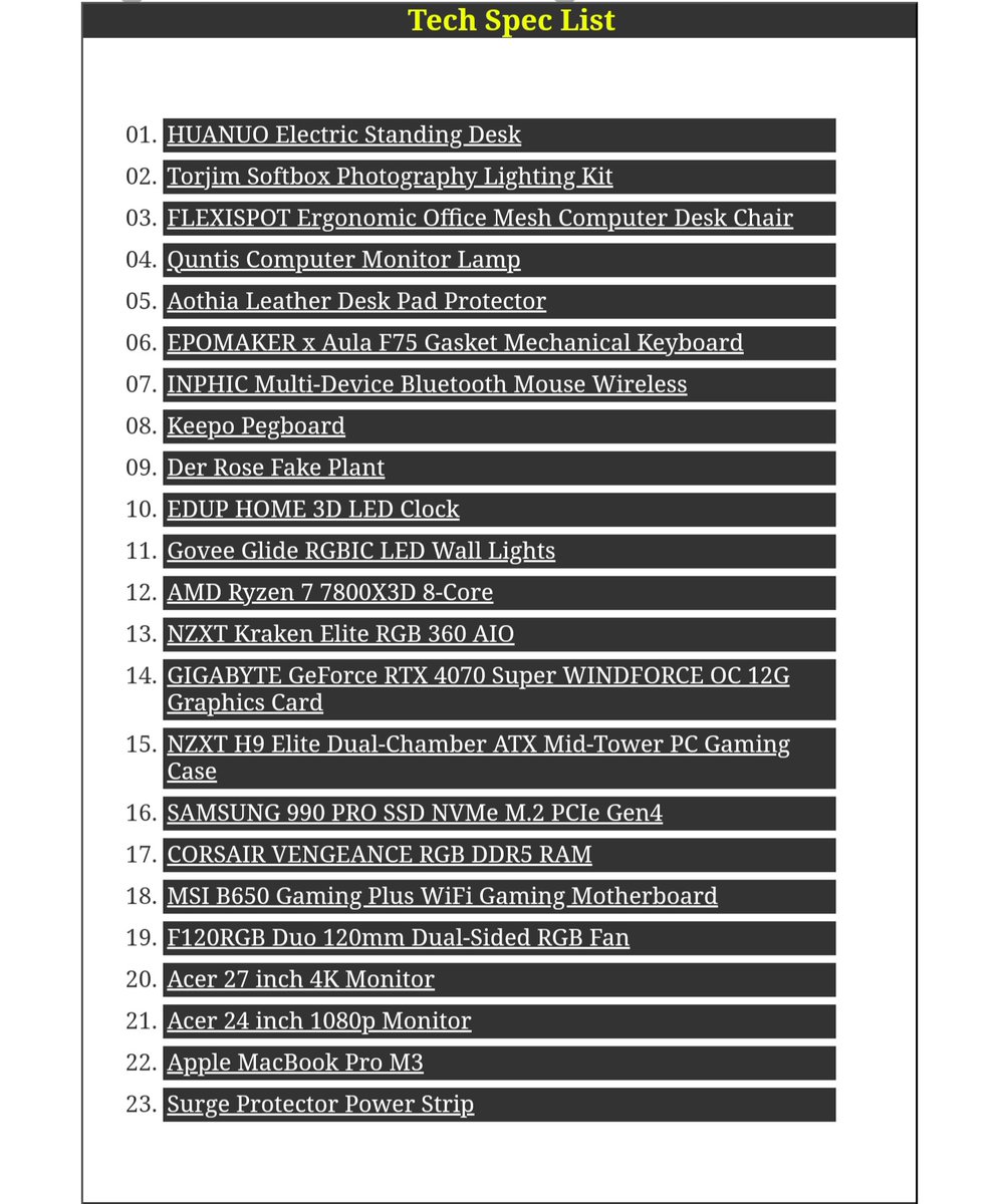 CyberTechWare's tweet image. Unlock the next level of productivity with our cyberpunk tech desk setup feed! ⌨️🖱 Tap in now at CyberTechWare.com for the ultimate futuristic workspaces. #Cyber #TechDesk #DeskSetup #Huanuo #Torjim #Flexispot #Aothia #Quntis #Epomaker #Inphic #Keepo #Govee #AMD #NZXT…