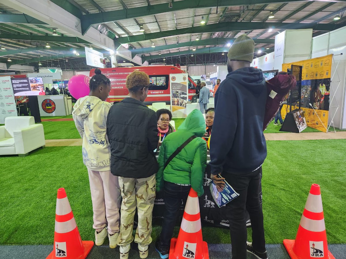 MyJRA's tweet photo. #RandShow2025 #TheBestPlaceToBe
It's Day 2 at the Rand Show📍and we are excited to host you!
Visit our stall at Hall 5, where we are sharing information on our services, including career guidance to the youth.
Come through! https://t.co/Yj2K1xHMJp