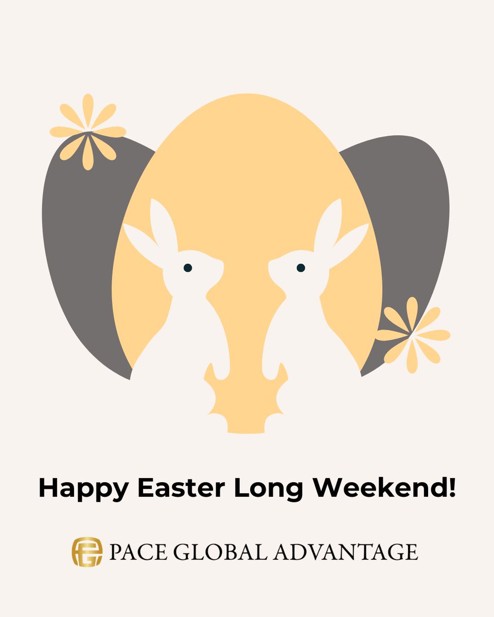 global_pace's tweet photo. Happy Easter Long Weekend! Whether you're enjoying time with family, getting outside, or just taking a well-deserved break, we hope it's filled with good moments and even better company.

Here’s to a relaxing and refreshing weekend! https://t.co/n73ARNFTEA
