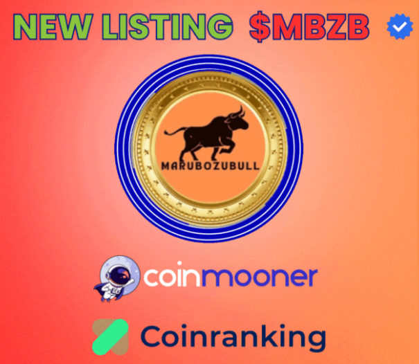marubozubull's tweet photo. 🚀 $MBZB LISTED ON COINMOONER & COINRANKING! 🌟

🔥 Next Stop: COINMARKETCAP (CMC)! 💎

Discover $MBZB right now:
👉 https://t.co/8x0vAz53bQ
👉 https://t.co/oHKHUVekY7

🎯 Join the Marubozubull revolution and don’t miss the next ATH! 🚀

#MarubozuBull #MBZB  #CMCListing