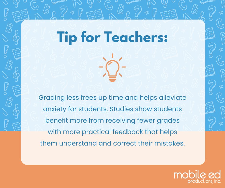 MobileEdProd's tweet image. Hey teachers! 🍎 Check out this helpful lesson development tip from the Mobile Ed team! 

#MobileEd #MobileEdMagic #education #school #students #classroom #teachertip #teacherresources #edchat #elearning #edtech