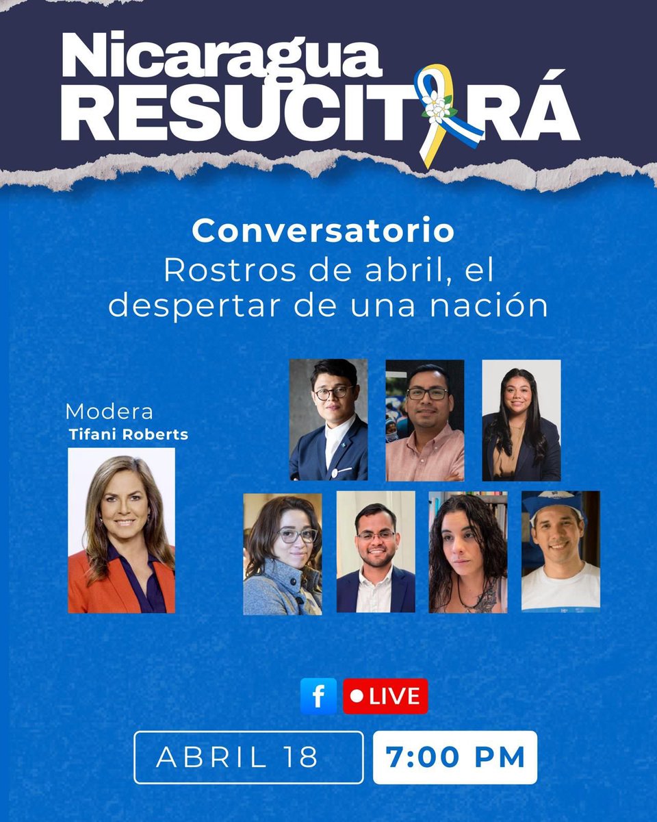 TifaniRoberts's tweet photo. Los espero esta noche #18deAbril https://t.co/lOoXvU2ygR