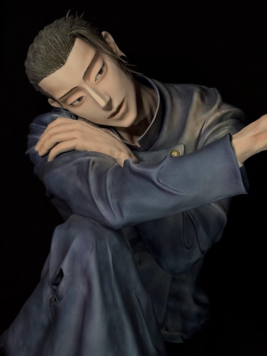 Challecra's tweet photo. [Life-sized] Full-colored Geto Suguru☀️ Today is… from the front 👀✨
Please also check out the video of coloring process 🤗💕
等身大･フルカラー夏油傑☀️今日は前の方から👀✨
塗装の工程の動画もぜひ観てね🤗💕
https://t.co/kX6TgG7Ntk
#呪術廻戦 #jjk https://t.co/1AeBKs8tl5