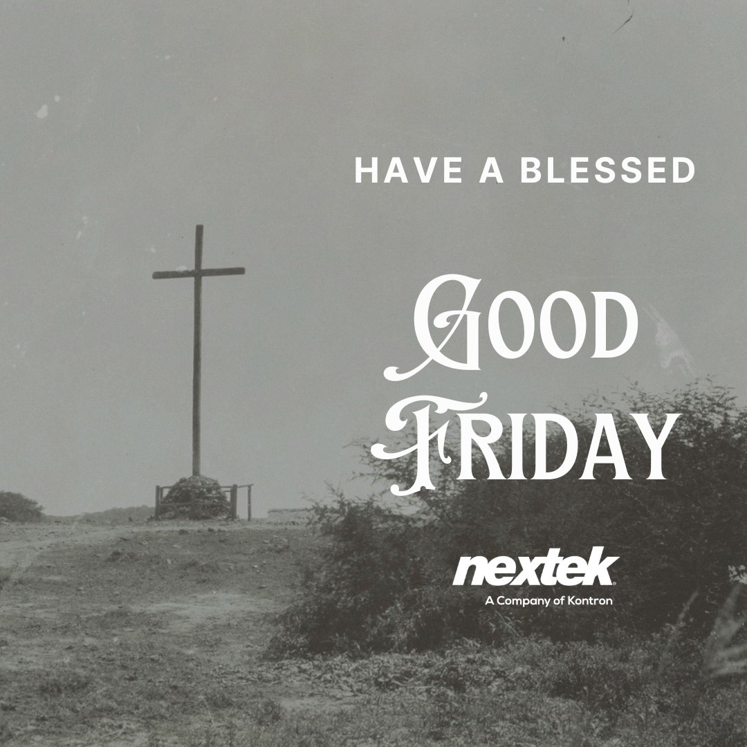 Nextekinc's tweet photo. May this Good Friday bring peace, love, and renewal to all. Have a blessed day! https://t.co/VmeByxUUcI